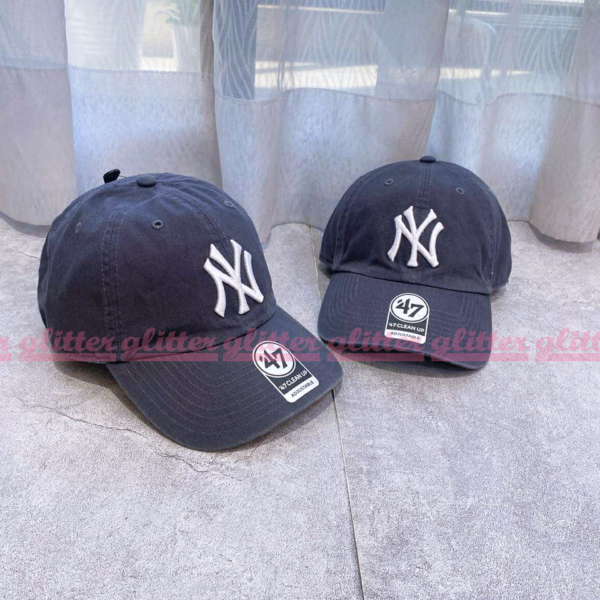 203-1 47Brand 47 MLB Clean Up Yankees NY 紐約 洋基隊 復古藍 軟布老帽